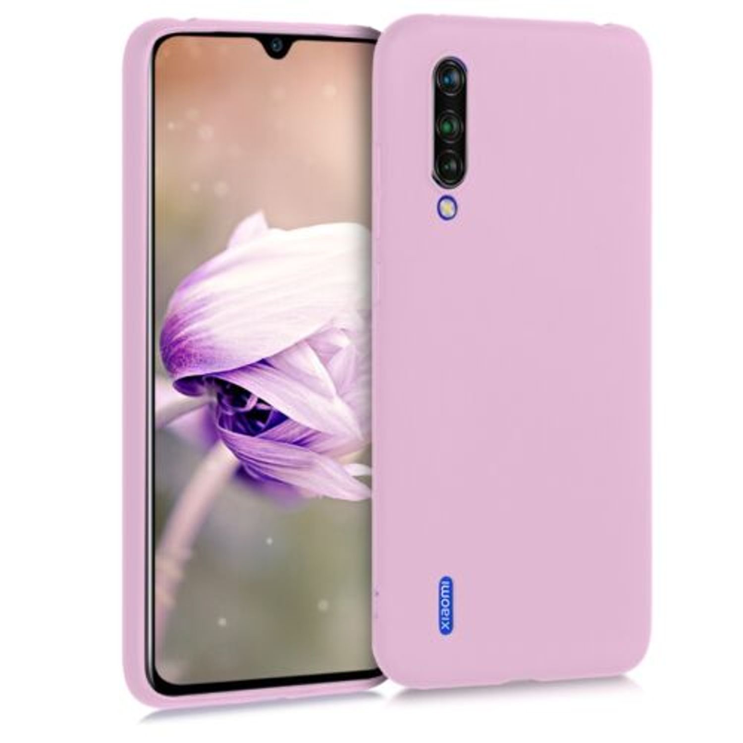 Husa pentru Xiaomi Mi 9 Lite, Silicon, Roz, 50582.52 fotografia produsului