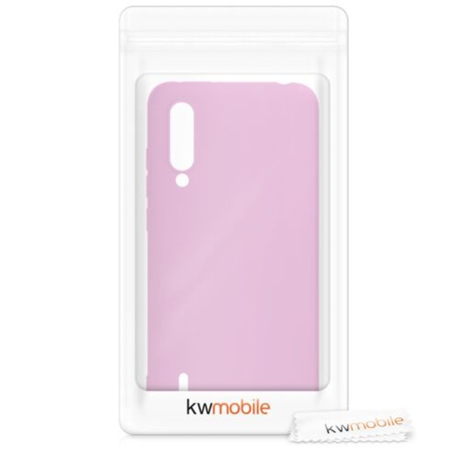 Husa pentru Xiaomi Mi 9 Lite, Silicon, Roz, 50582.52 fotografia produsului View 7 L