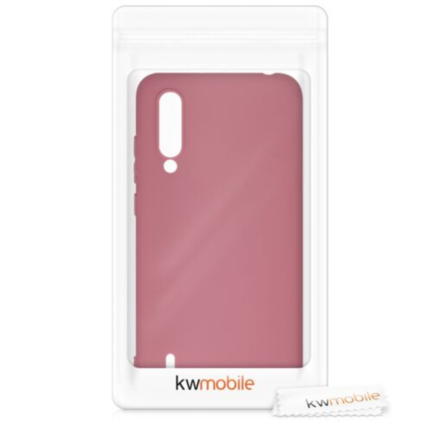 Husa pentru Xiaomi Mi 9 Lite, Silicon, Roz, 50582.167 fotografia produsului View 7 L