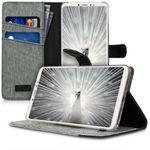 Husa pentru Xiaomi Mi Max 3, Textil, Gri, 46073.22 fotografia produsului View 3 S