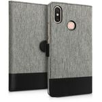 Husa pentru Xiaomi Mi Max 3, Textil, Gri, 46073.22 fotografia produsului View 6 S
