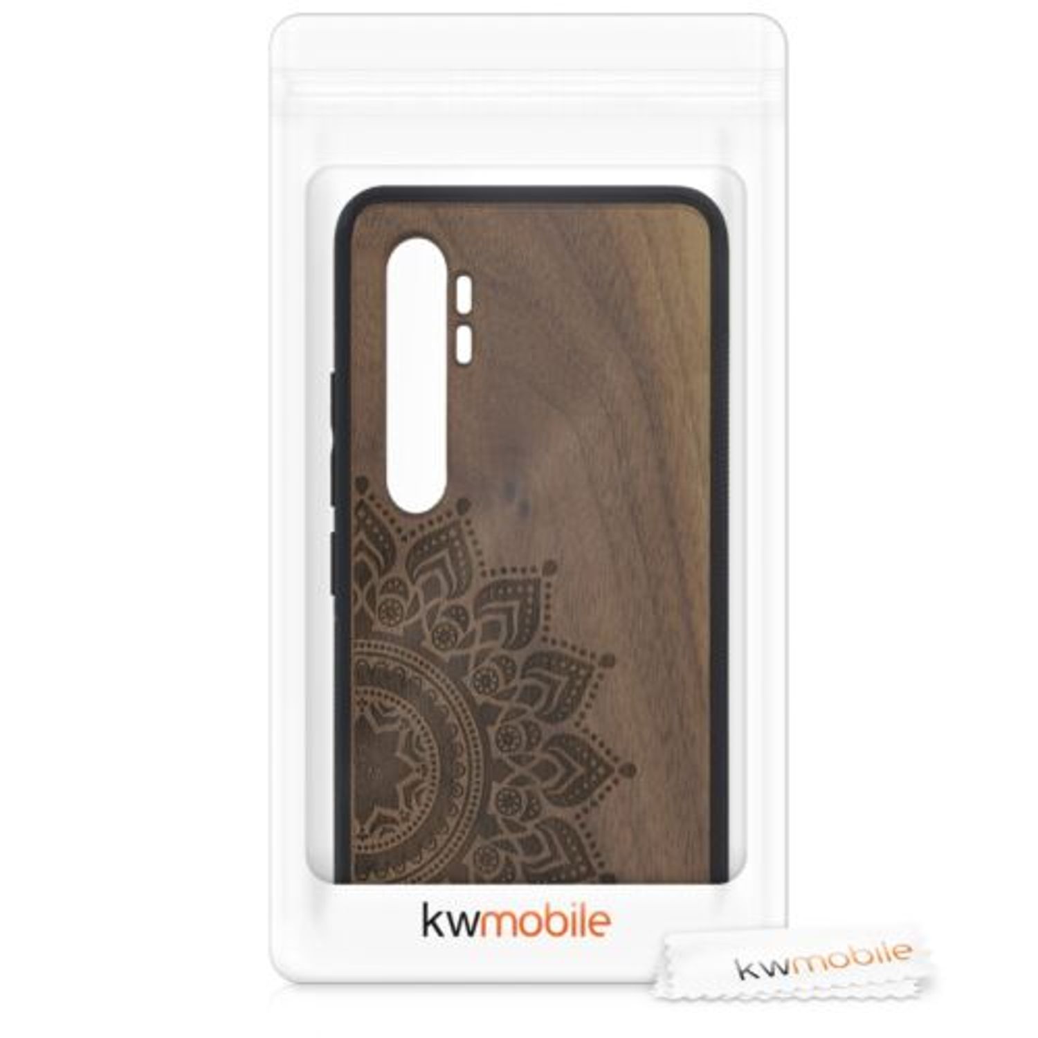 Husa pentru Xiaomi Mi Note 10 Lite, Lemn, Maro, 52448.01 fotografia produsului View 6 L
