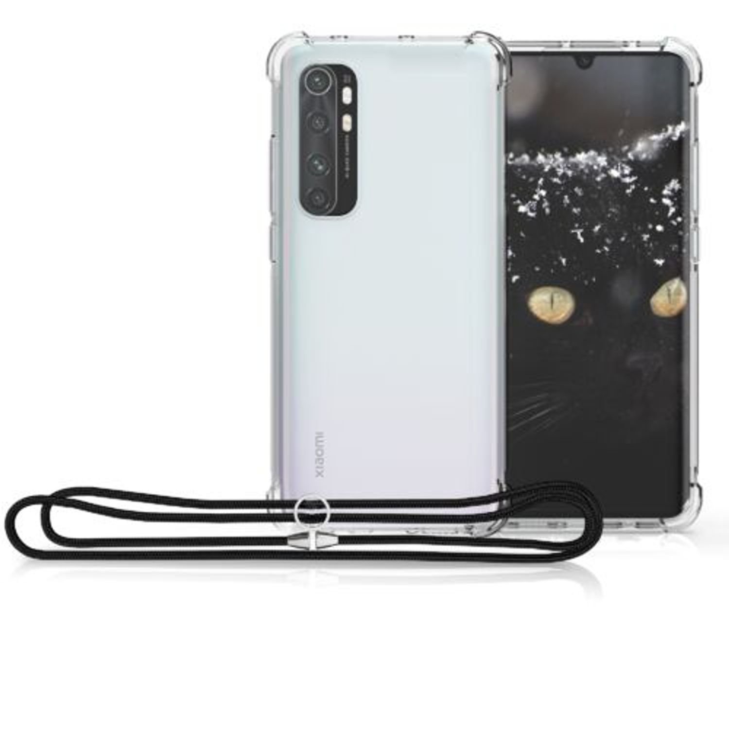 Husa pentru Xiaomi Mi Note 10 Lite, Silicon, Negru, 52446.01 fotografia produsului View 7 L