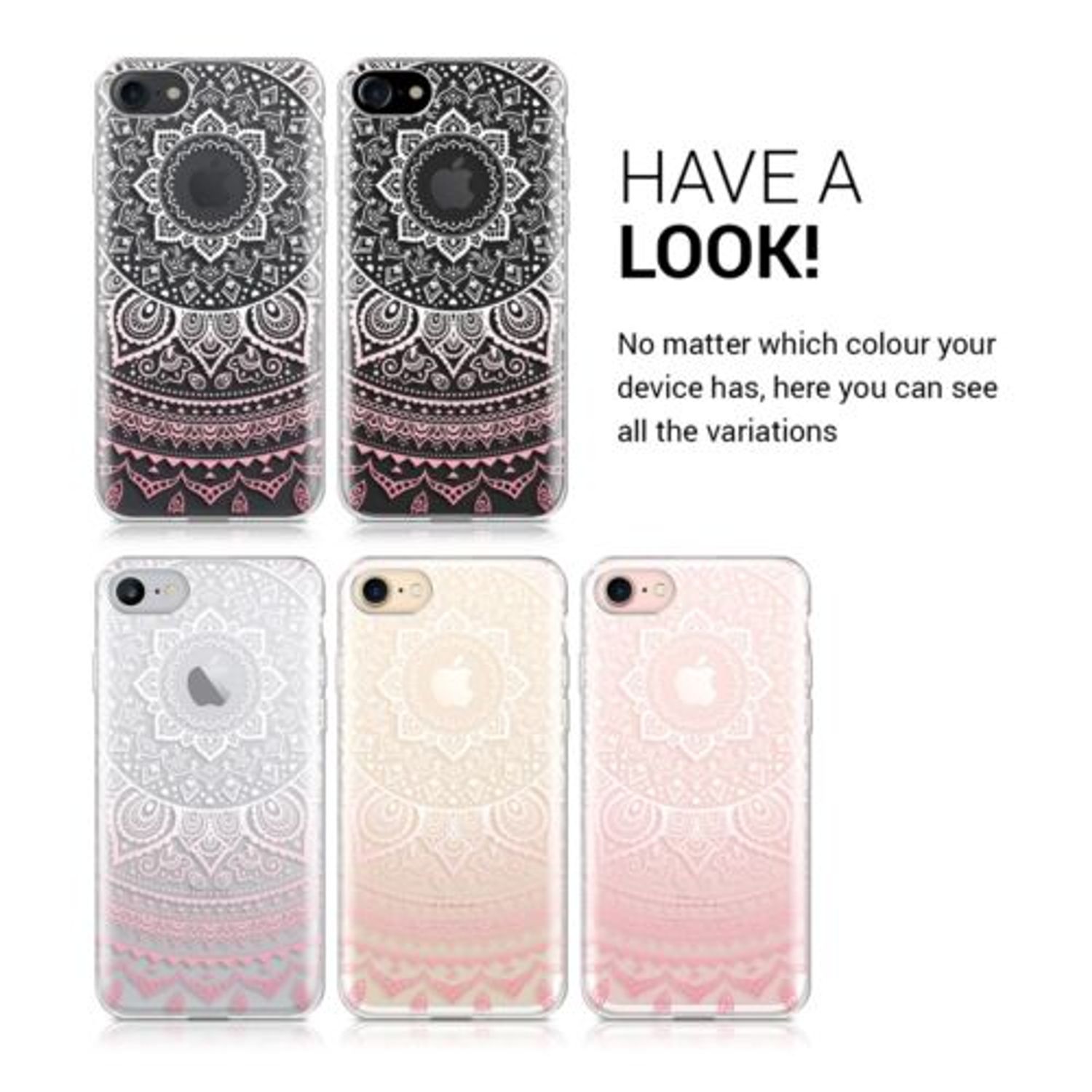 Husa pentru Apple iPhone 8/iPhone 7/iPhone SE 2, Silicon, Roz, 39466.01 fotografia produsului View 5 L