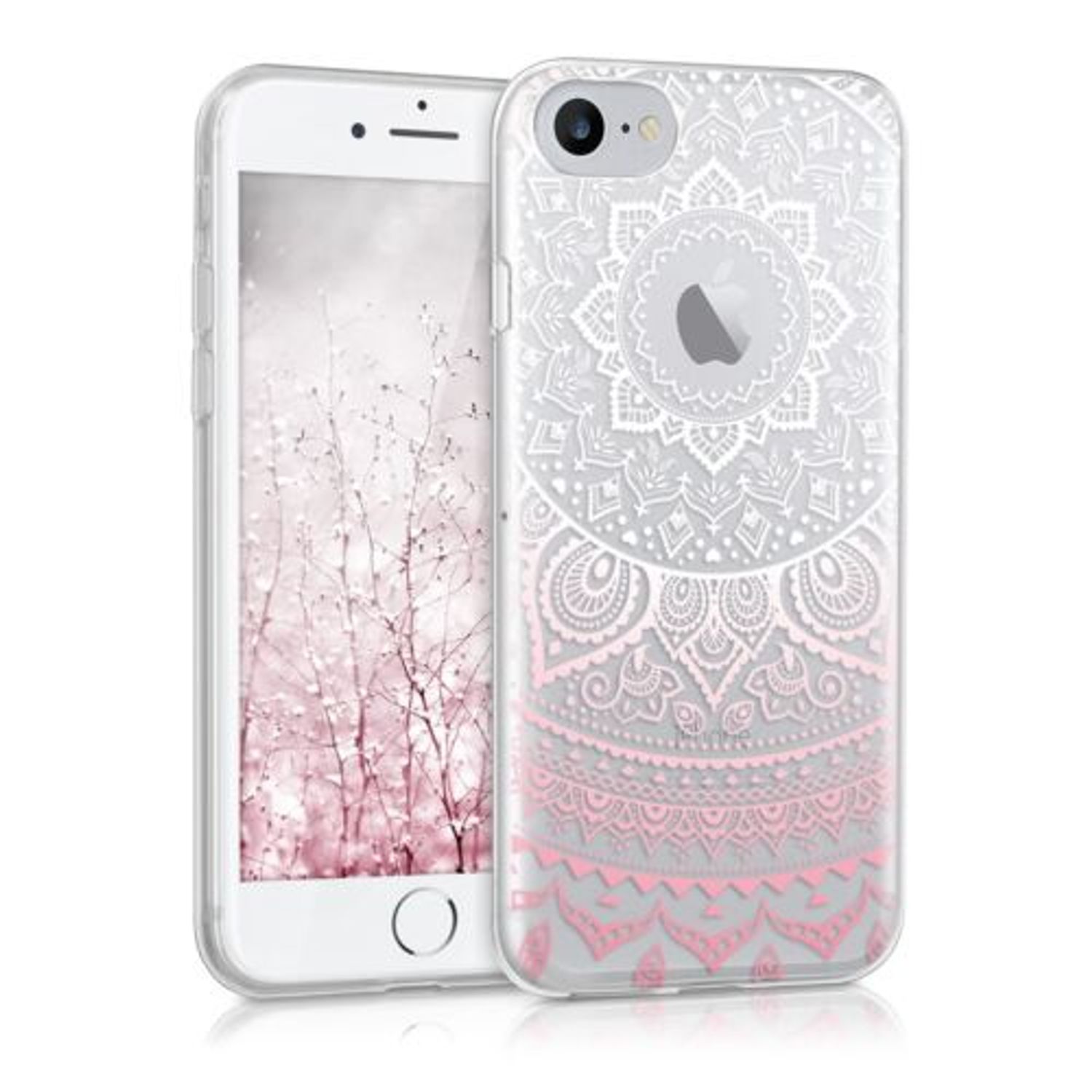 Husa pentru Apple iPhone 8/iPhone 7/iPhone SE 2, Silicon, Roz, 39466.01 fotografia produsului