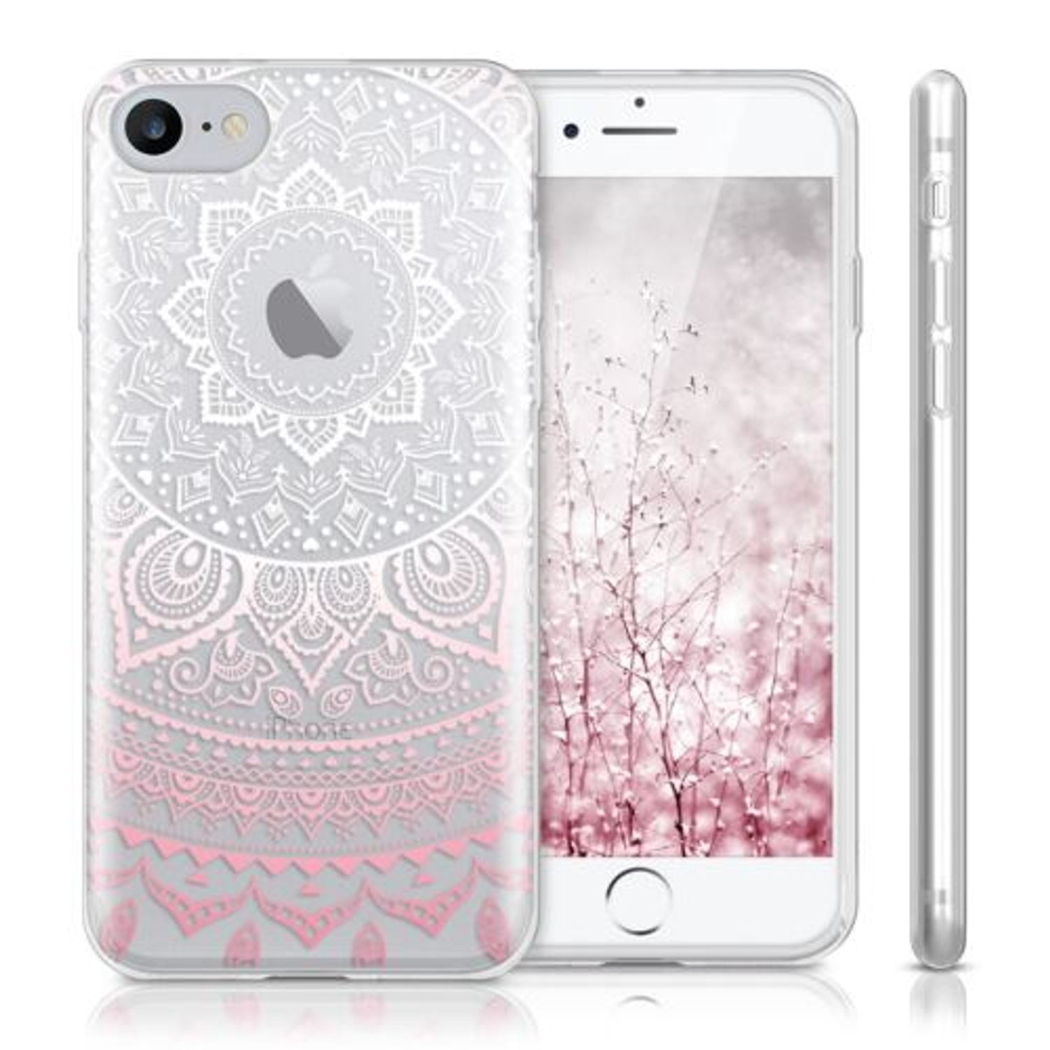 Husa pentru Apple iPhone 8/iPhone 7/iPhone SE 2, Silicon, Roz, 39466.01 fotografia produsului View 2 L