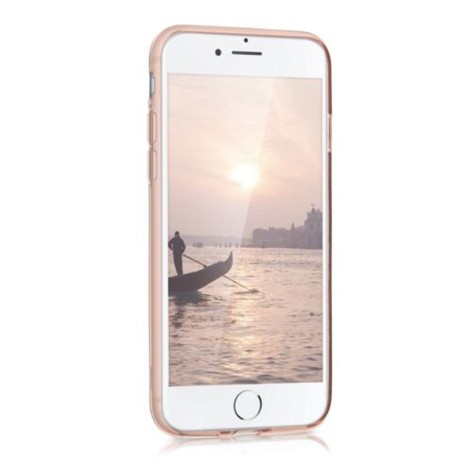 Husa pentru Apple iPhone 8/iPhone 7/iPhone SE 2, Silicon, Rose Gold, 39449.81 fotografia produsului View 16 L