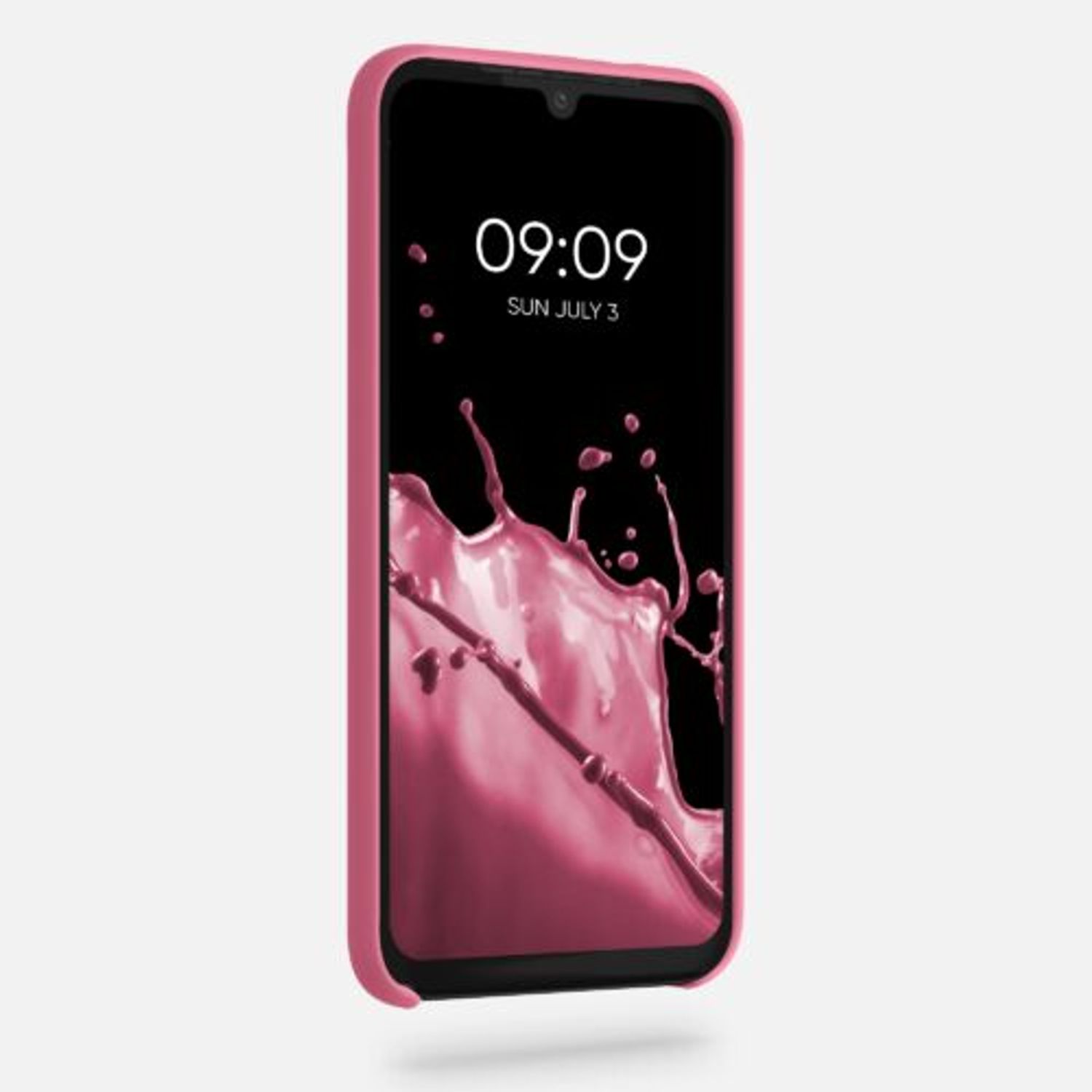 Husa pentru Motorola Moto G8 Plus, Silicon, Roz, 51348.212 fotografia produsului View 3 L