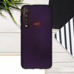 Husa pentru Motorola Moto G8 Plus, Silicon, Mov, 50815.115 fotografia produsului View 5 S