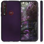 Husa pentru Motorola Moto G8 Plus, Silicon, Mov, 50815.115 fotografia produsului View 2 S