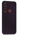 Husa pentru Motorola Moto G8 Plus, Silicon, Mov, 50815.115 fotografia produsului View 8 S