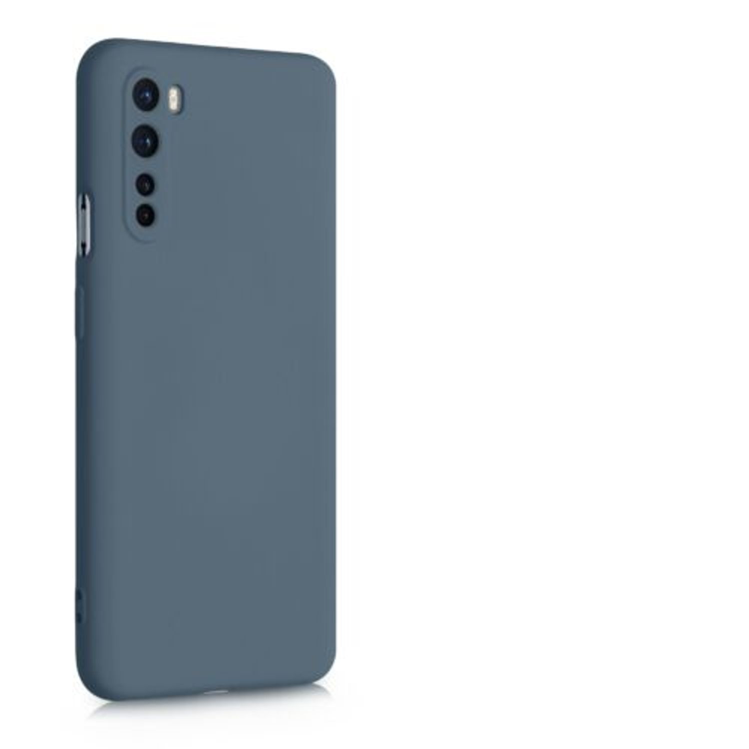 Husa pentru OnePlus Nord, Silicon, Albastru, 55343.202 fotografia produsului View 9 L