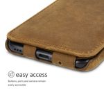 Husa pentru Apple iPhone 8/iPhone 7/iPhone SE 2, Piele naturala, Maro, 39346.05 fotografia produsului View 7 S