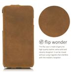 Husa pentru Apple iPhone 8/iPhone 7/iPhone SE 2, Piele naturala, Maro, 39346.05 fotografia produsului View 4 S