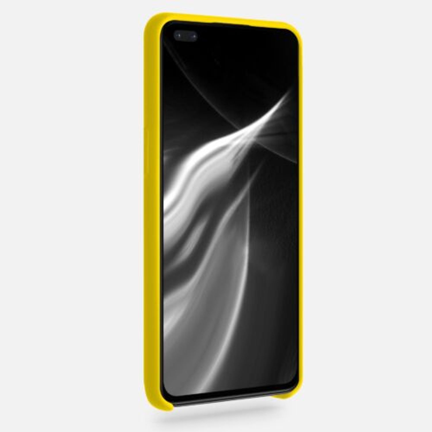 Husa pentru OnePlus Nord, Silicon, Galben, 51871.165 fotografia produsului View 3 L
