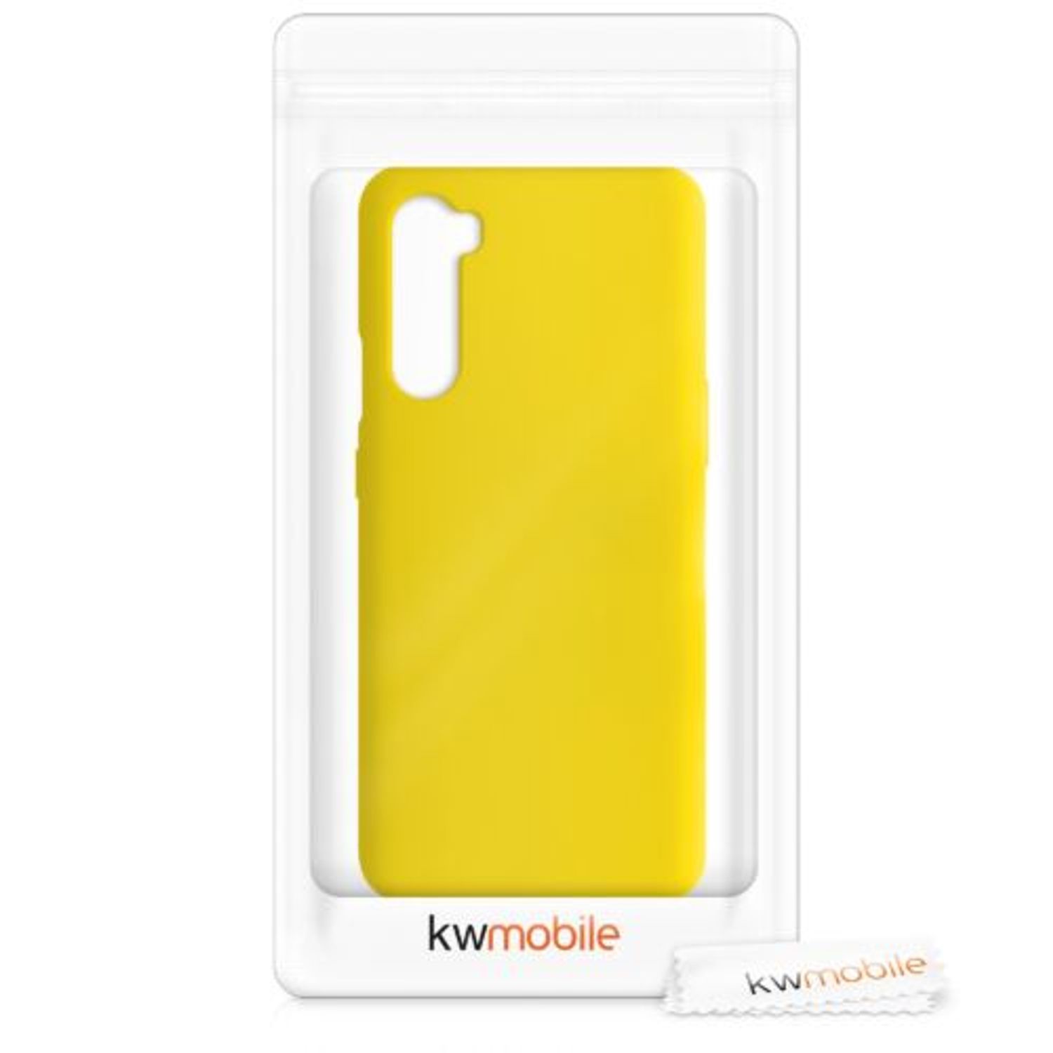Husa pentru OnePlus Nord, Silicon, Galben, 51871.165 fotografia produsului View 7 L