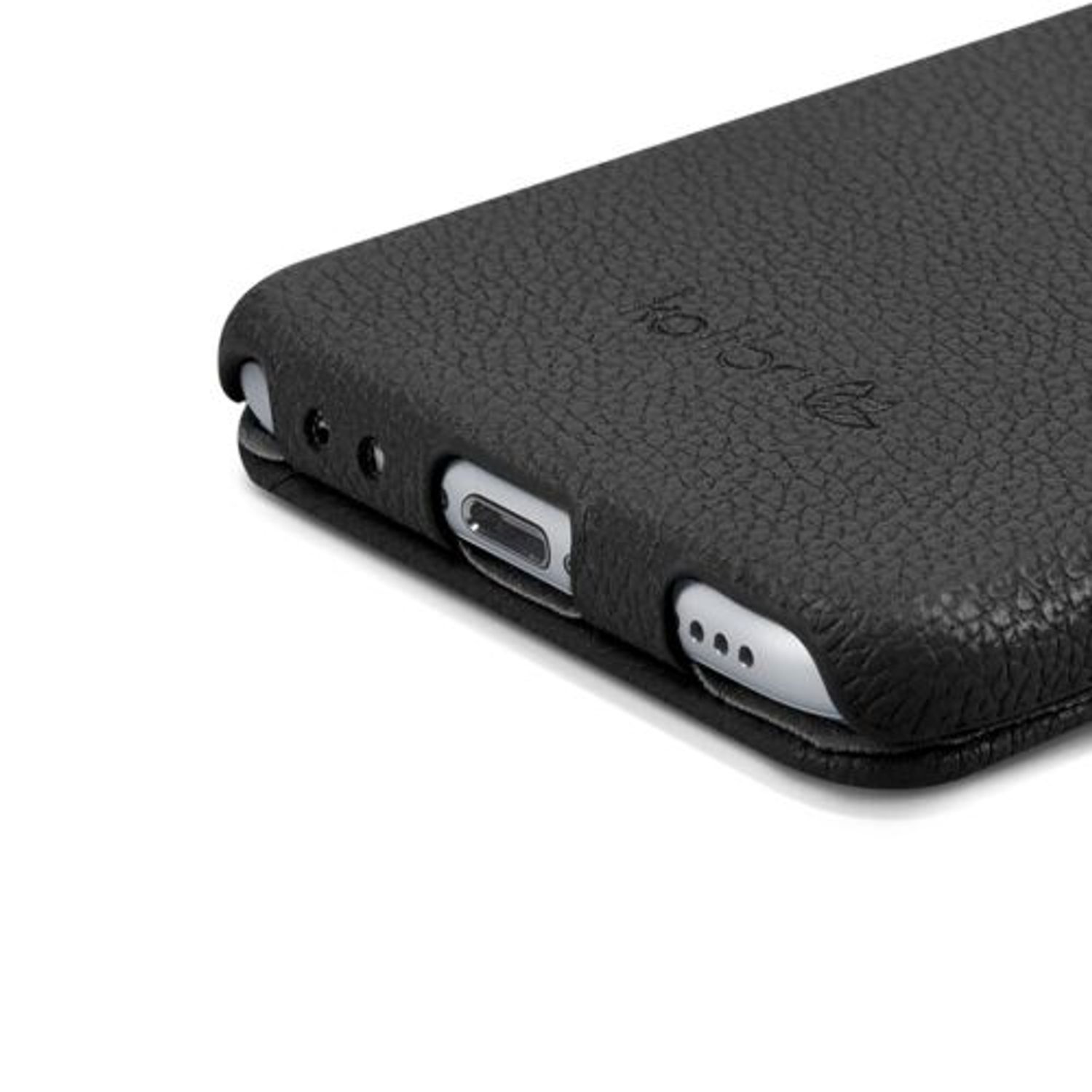 Husa pentru Apple iPhone 8/iPhone 7/iPhone SE 2, Piele naturala, Negru, 39346.01 fotografia produsului View 11 L