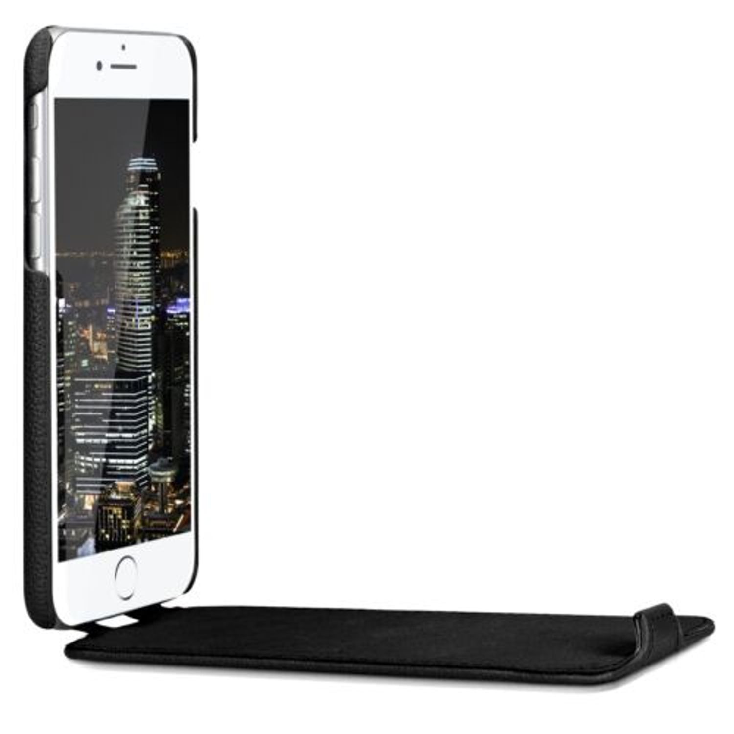 Husa pentru Apple iPhone 8/iPhone 7/iPhone SE 2, Piele naturala, Negru, 39346.01 fotografia produsului View 10 L