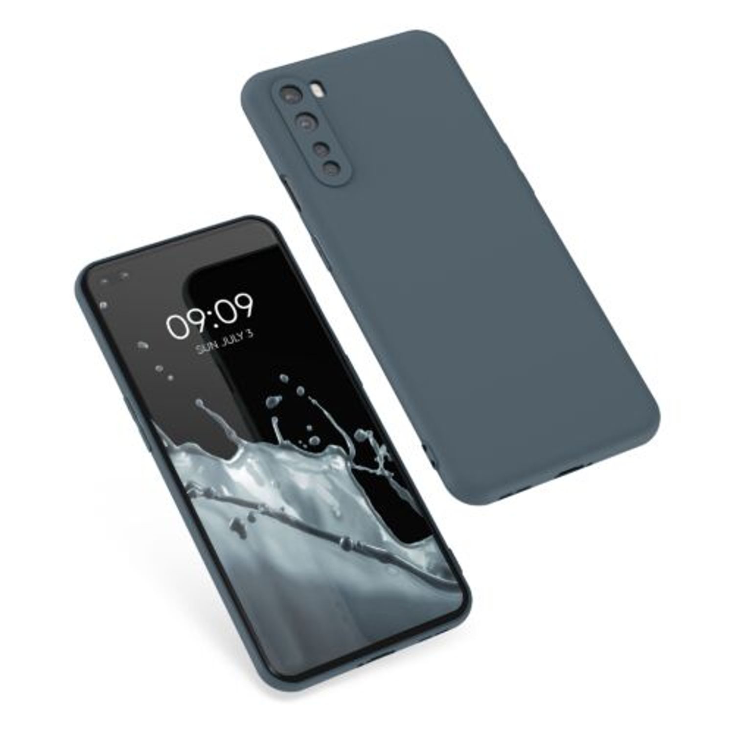 Husa pentru OnePlus Nord, Silicon, Verde, 55425.202 fotografia produsului View 2 L