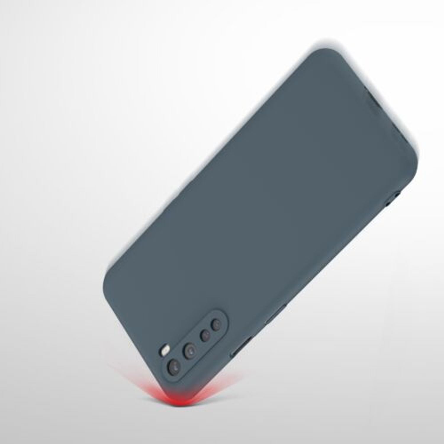 Husa pentru OnePlus Nord, Silicon, Verde, 55425.202 fotografia produsului View 7 L