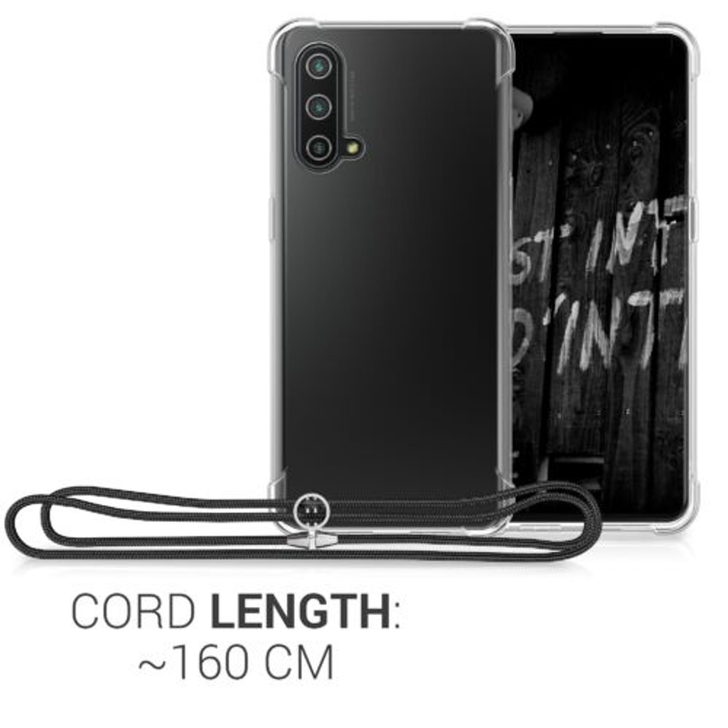 Husa pentru OnePlus Nord CE 5G, Silicon, Transparent, 55616.01 fotografia produsului View 4 L