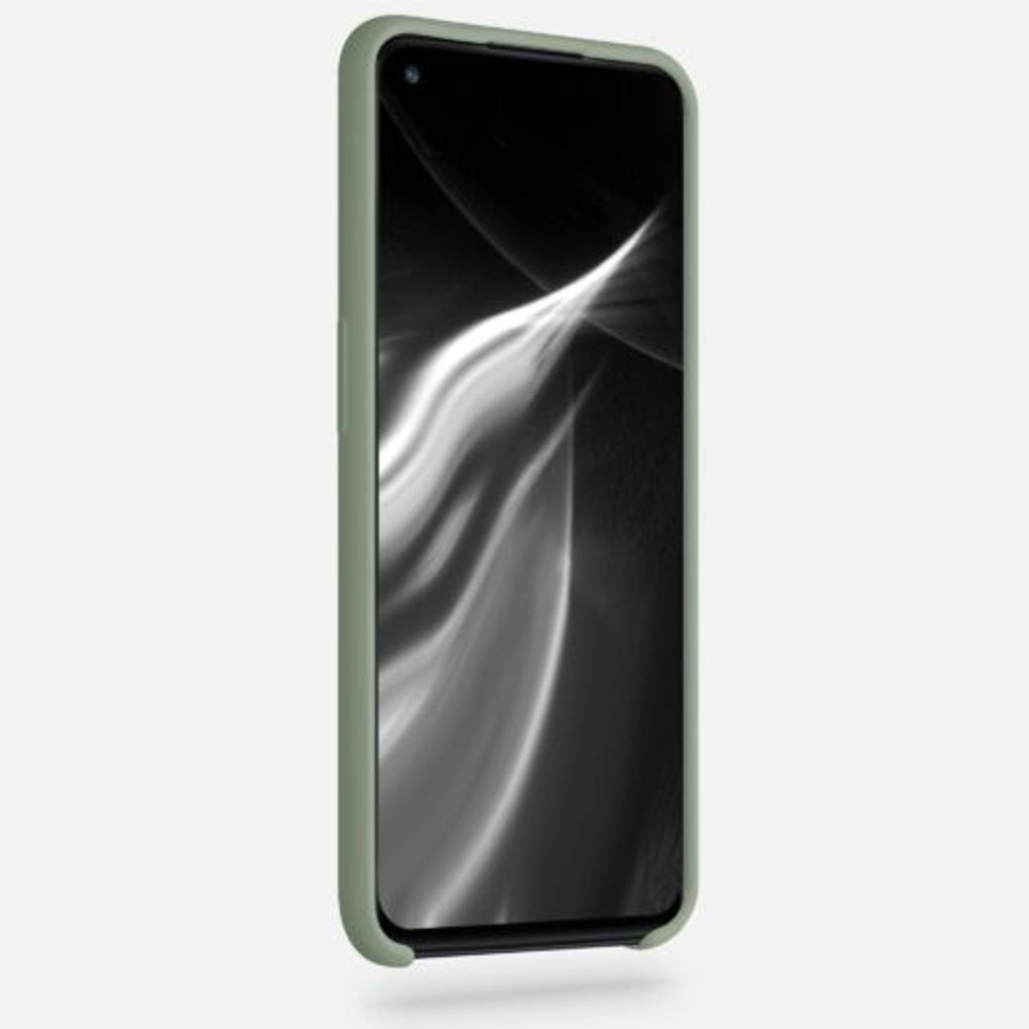 Husa pentru OnePlus Nord N10 5G, Silicon, Verde, 53890.172 fotografia produsului View 3 L