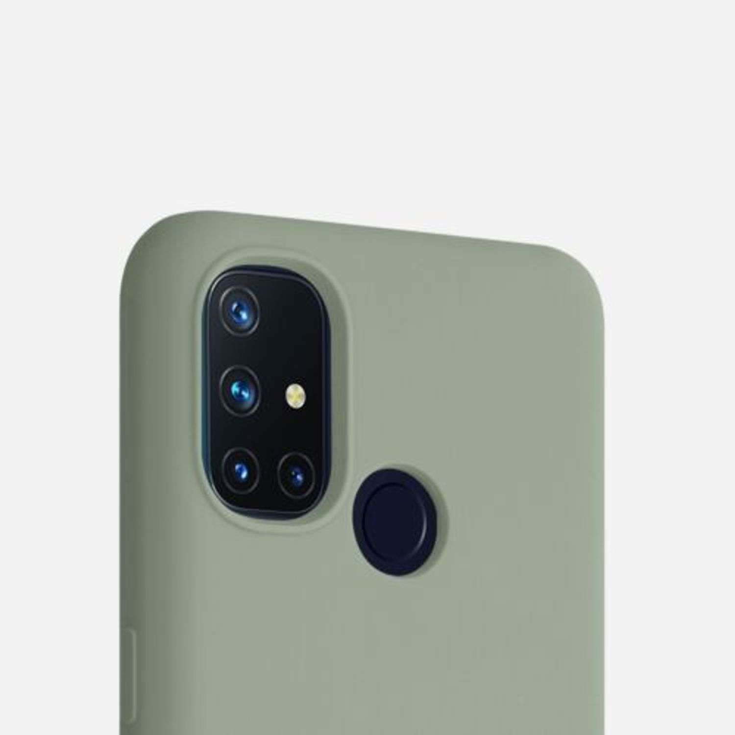 Husa pentru OnePlus Nord N10 5G, Silicon, Verde, 53890.172 fotografia produsului View 8 L