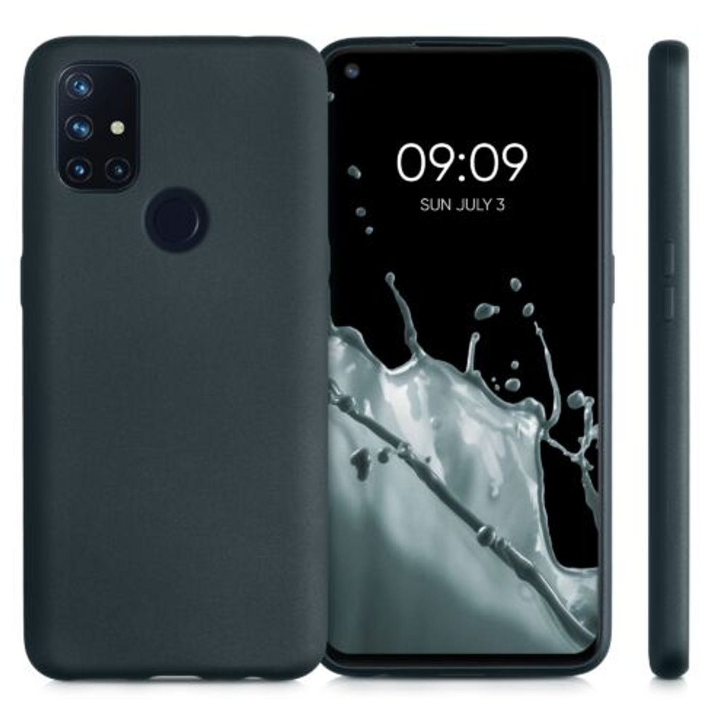 Husa pentru OnePlus Nord N10 5G, Silicon, Verde, 56075.14 fotografia produsului View 2 L