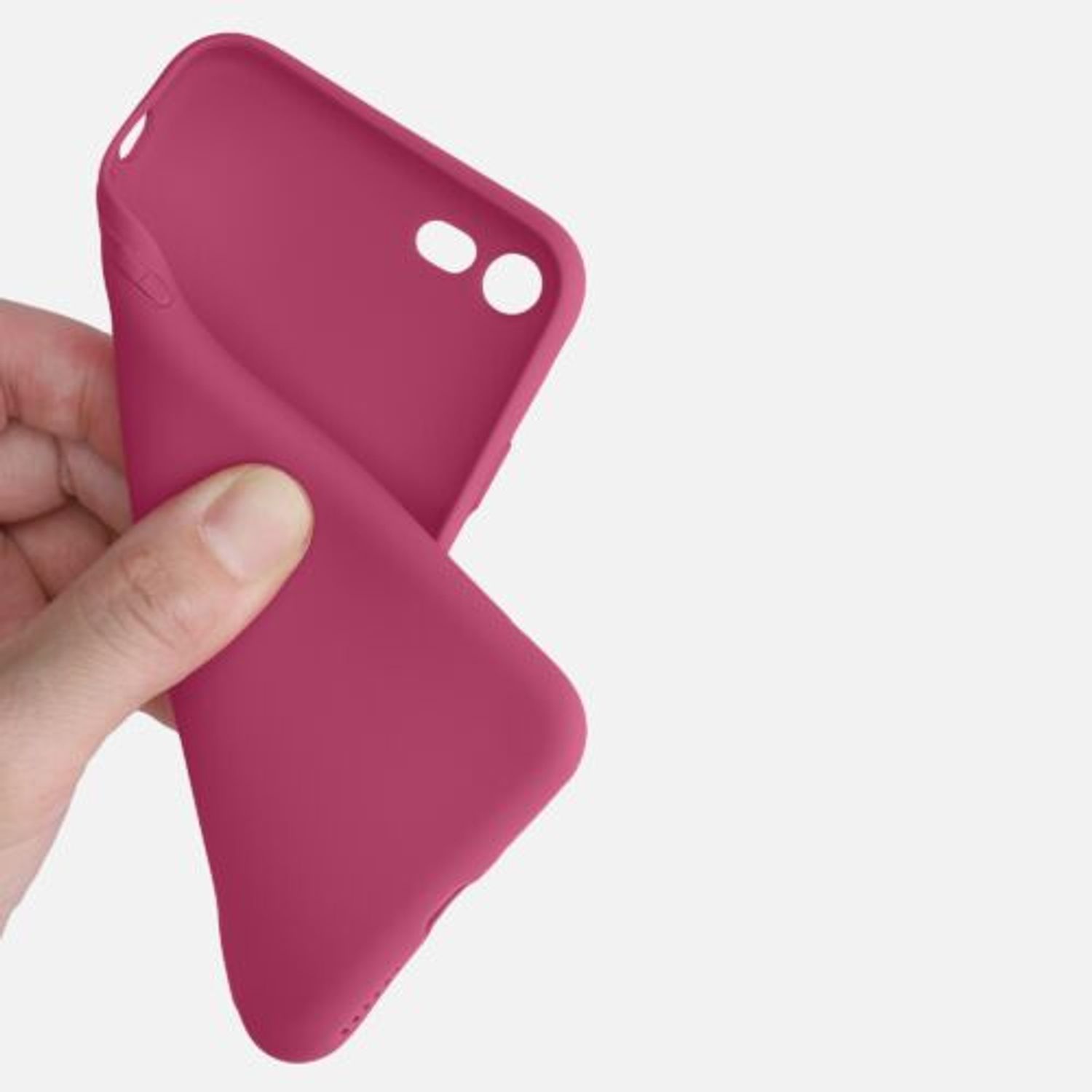 Husa pentru Apple iPhone 8/iPhone 7/iPhone SE 2, Silicon, Violet, 39458.213 fotografia produsului View 7 L