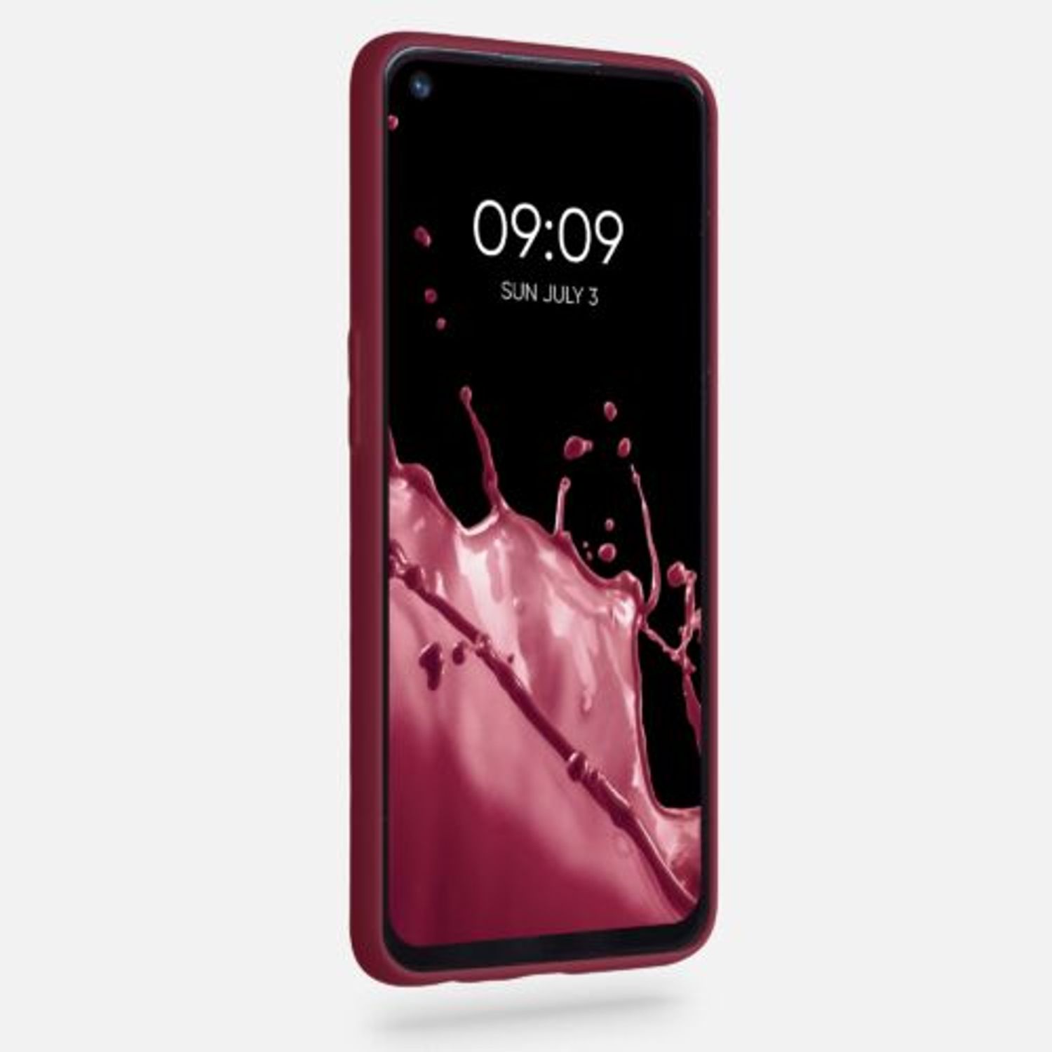 Husa pentru OnePlus Nord N10 5G, Silicon, Violet, 53821.190 fotografia produsului View 3 L