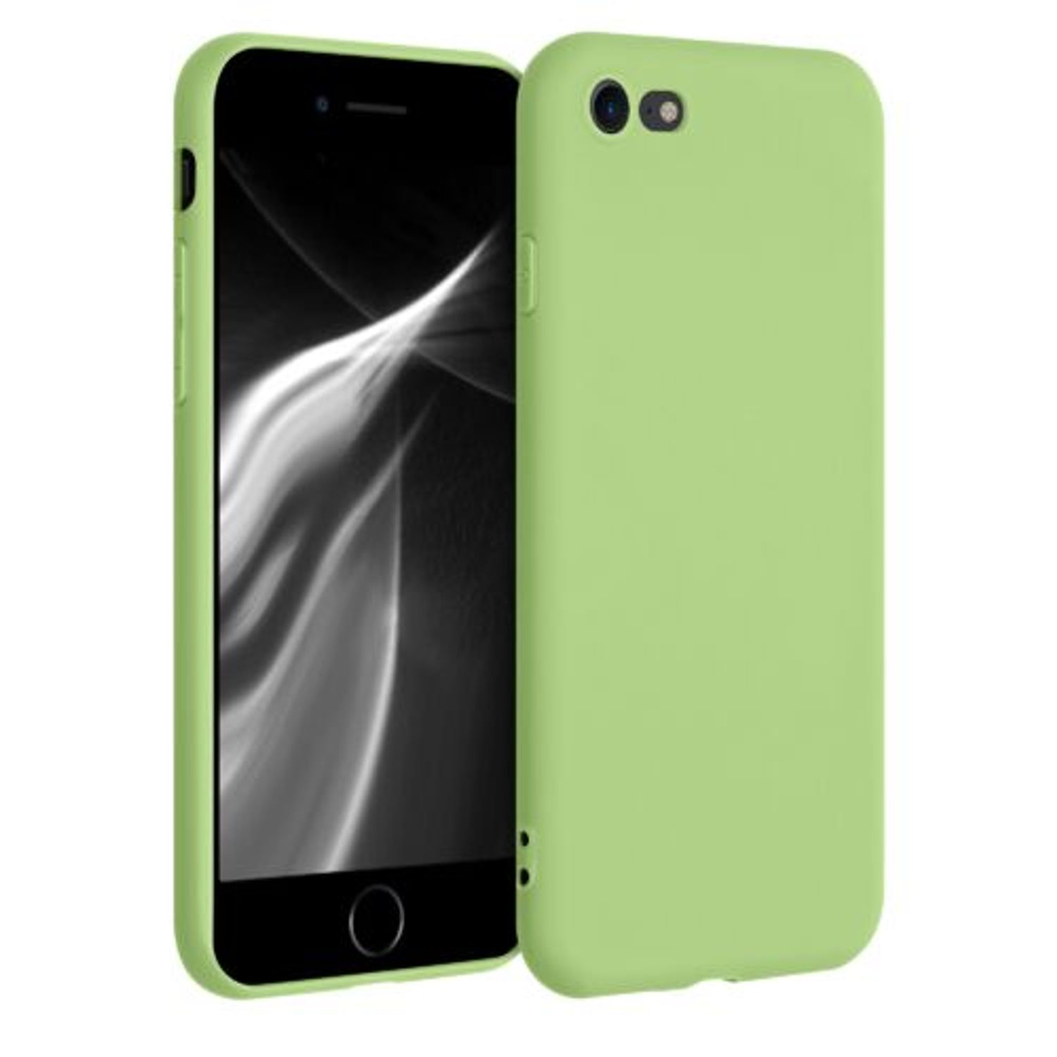 Husa pentru Apple iPhone 8/iPhone 7/iPhone SE 2, Silicon, Verde, 39458.214 fotografia produsului
