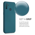 Husa pentru OnePlus Nord N100, Silicon, Verde, 55345.78 fotografia produsului View 5 S