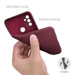 Husa pentru OnePlus Nord N100, Silicon, Violet, 55345.190 fotografia produsului View 4 S