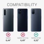 Husa pentru OnePlus Nord N100, Silicon, Albastru, 53891.224 fotografia produsului View 3 S
