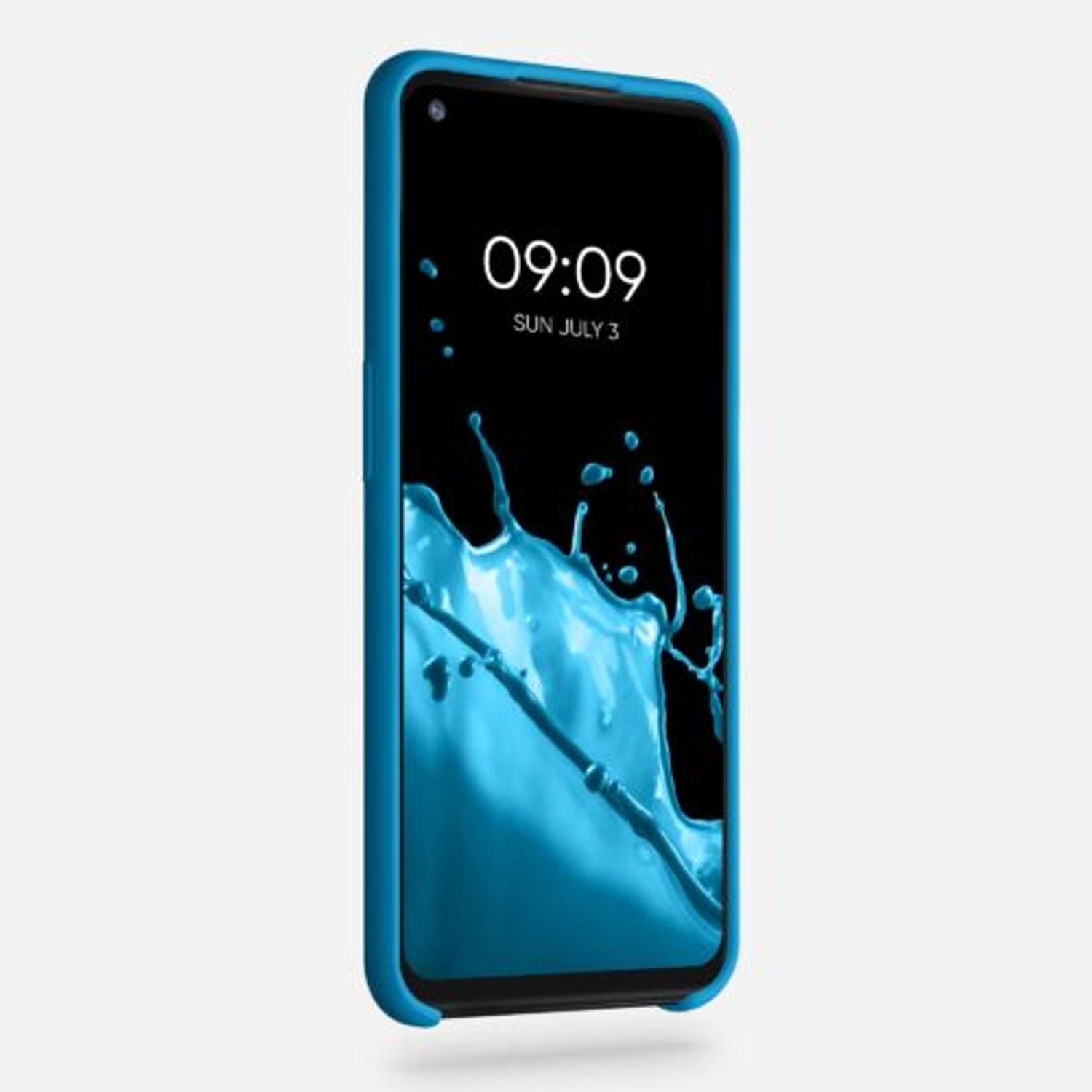 Husa pentru OnePlus Nord N100, Silicon, Albastru, 53891.224 fotografia produsului View 6 L