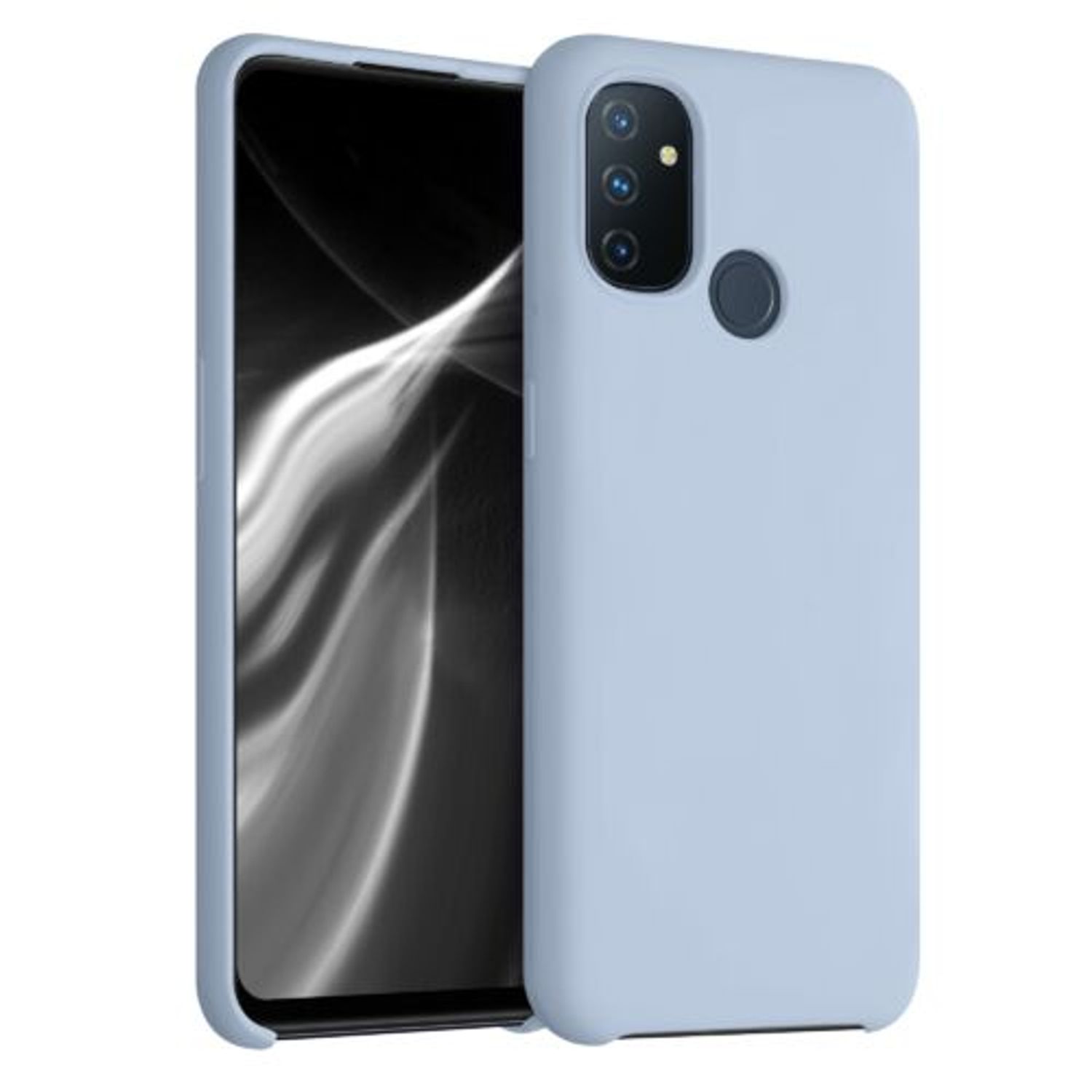 Husa pentru OnePlus Nord N100, Silicon, Albastru, 53891.58 fotografia produsului