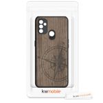 Husa pentru OnePlus Nord N100, Lemn, Maro, 54720.01 fotografia produsului View 5 S