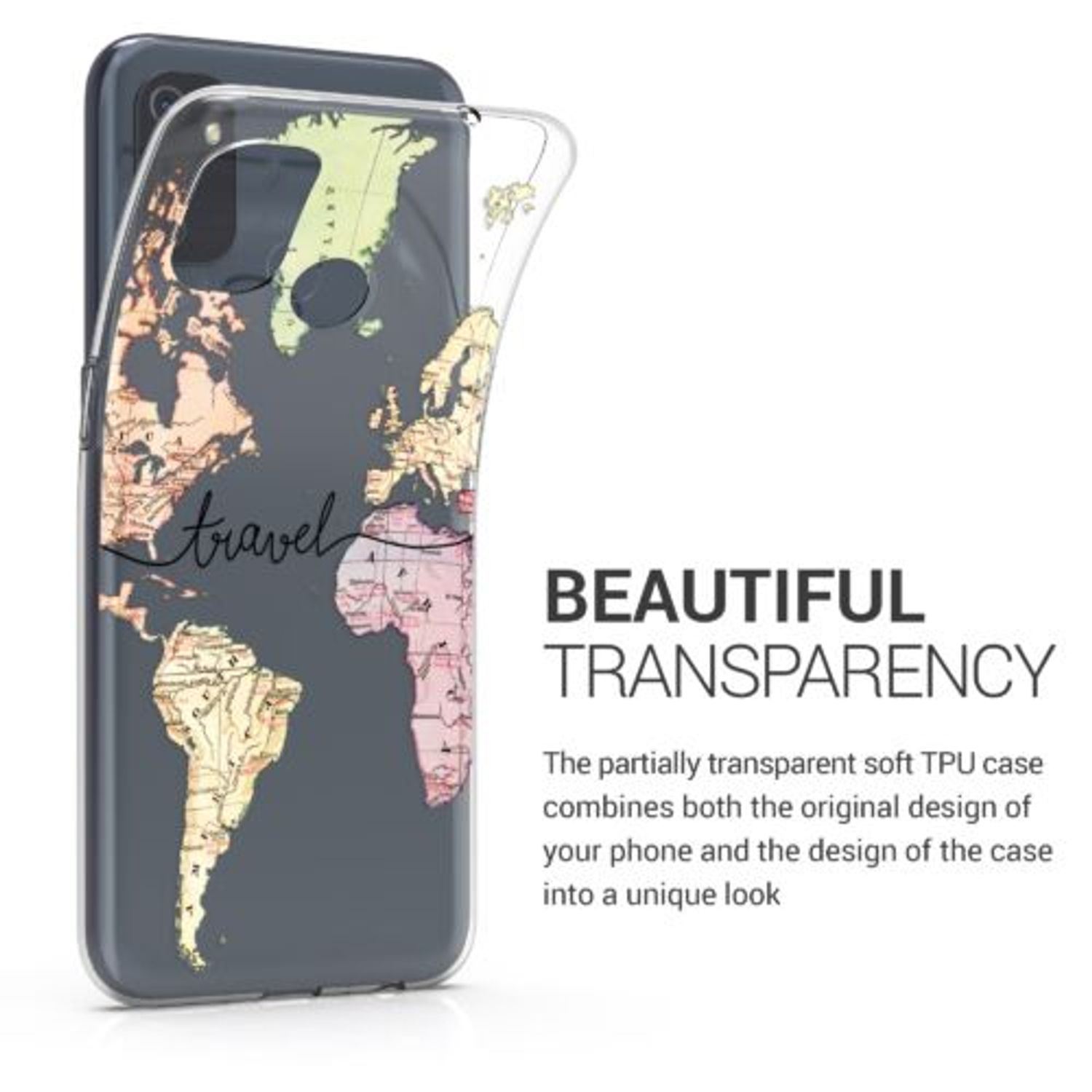 Husa pentru OnePlus Nord N100, Silicon, Multicolor, 53824.03 fotografia produsului View 3 L