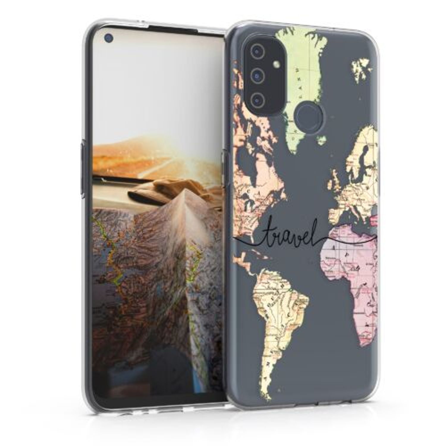Husa pentru OnePlus Nord N100, Silicon, Multicolor, 53824.03 fotografia produsului