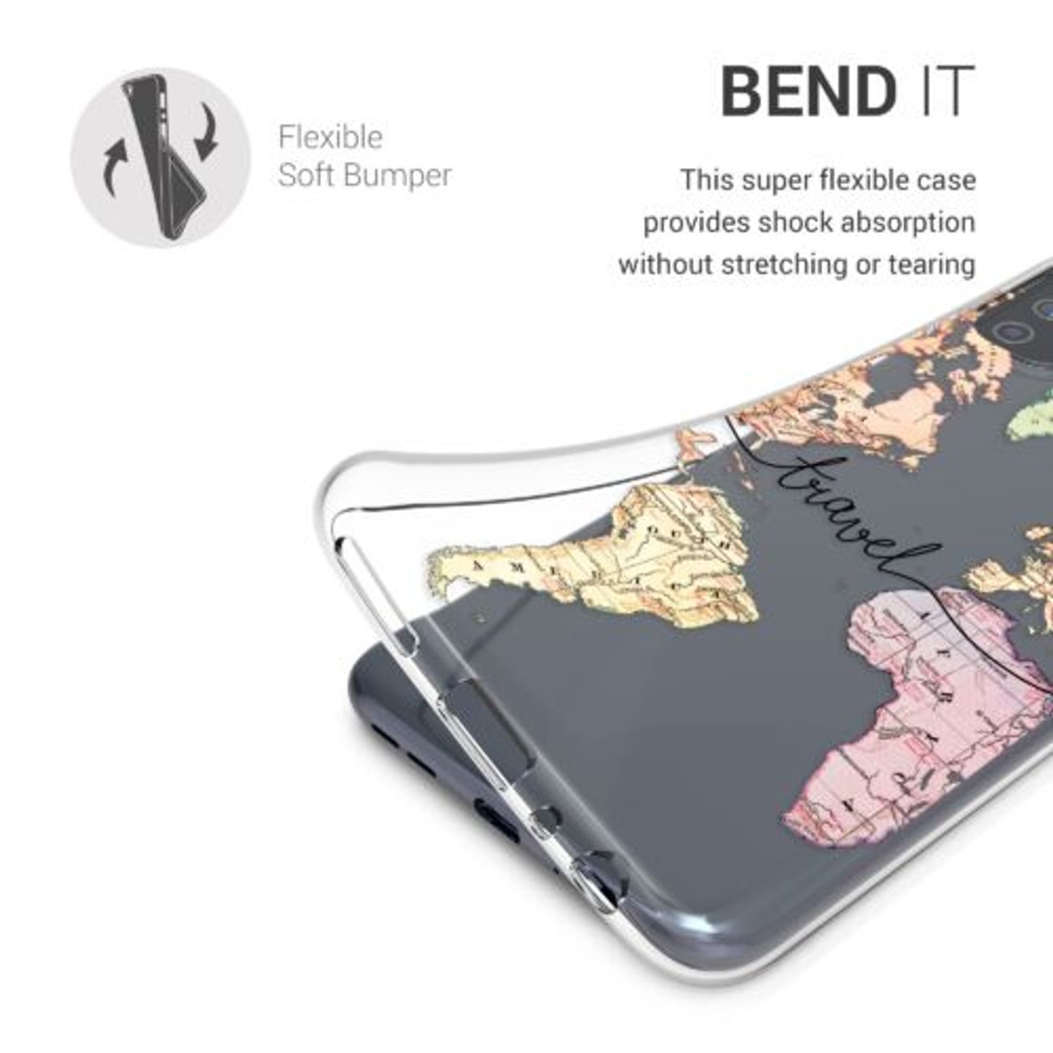 Husa pentru OnePlus Nord N100, Silicon, Multicolor, 53824.03 fotografia produsului View 4 L