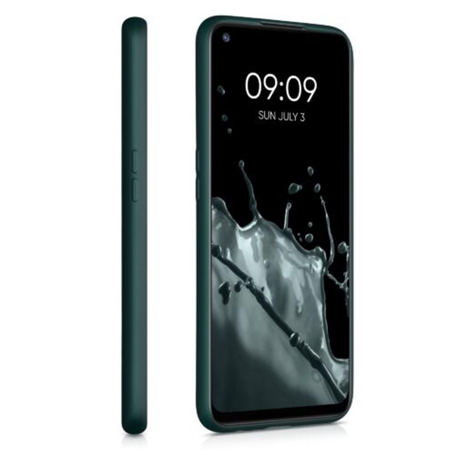 Husa pentru OnePlus Nord N100, Silicon, Verde, 56076.14 fotografia produsului View 6 L