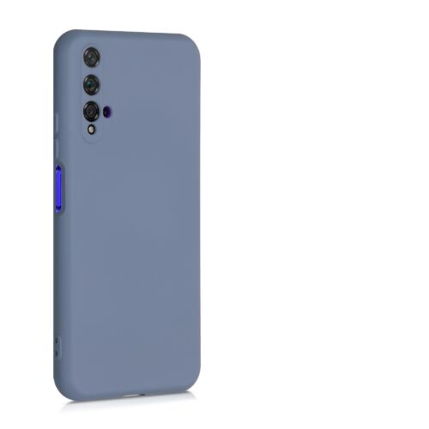 Husa pentru Huawei Nova 5T, Silicon, Albastru, 52624.12 fotografia produsului View 7 L