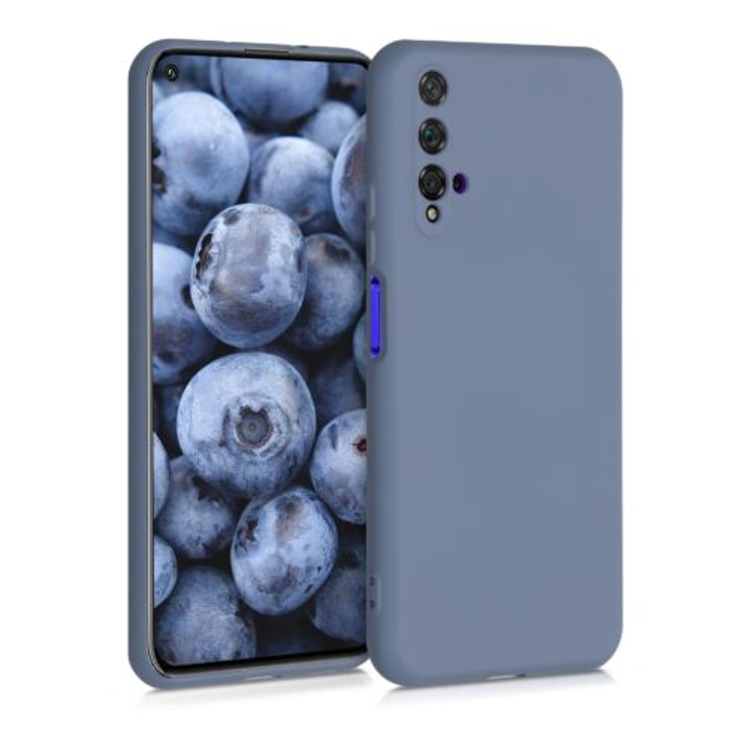 Husa pentru Huawei Nova 5T, Silicon, Albastru, 52624.12 fotografia produsului
