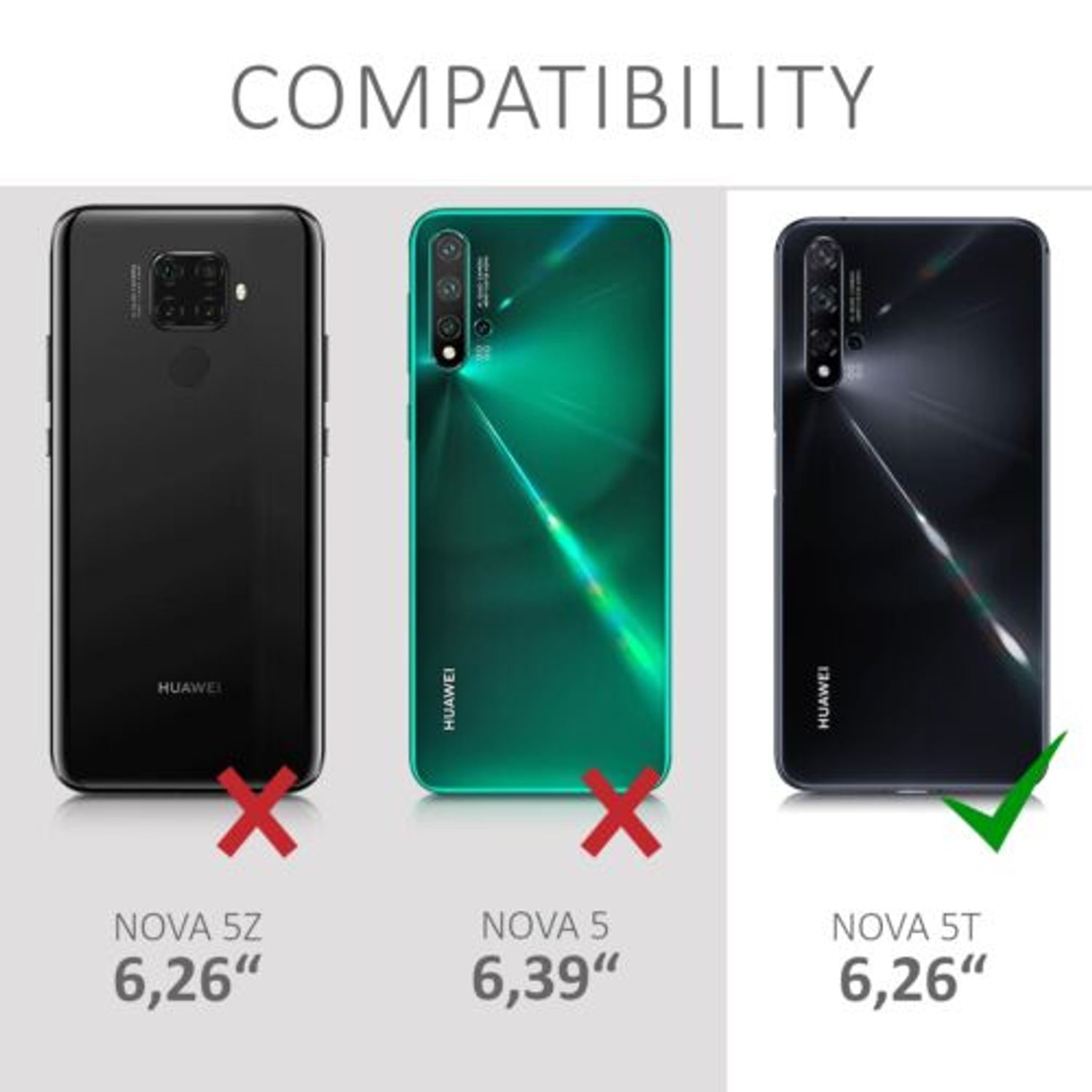 Husa pentru Huawei Nova 5T, Silicon, Albastru, 52624.12 fotografia produsului View 4 L