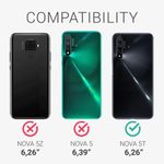 Husa pentru Huawei Nova 5T, Silicon, Negru, 52624.47 fotografia produsului View 6 S