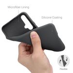 Husa pentru Huawei Nova 5T, Silicon, Negru, 52624.47 fotografia produsului View 4 S
