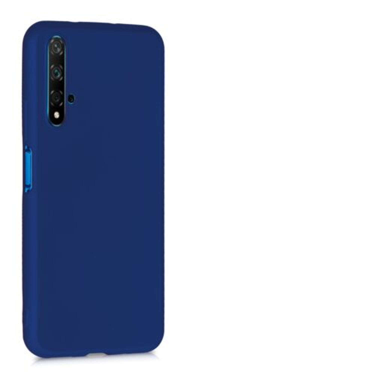 Husa pentru Huawei Nova 5T, Silicon, Albastru, 52329.64 fotografia produsului View 8 L
