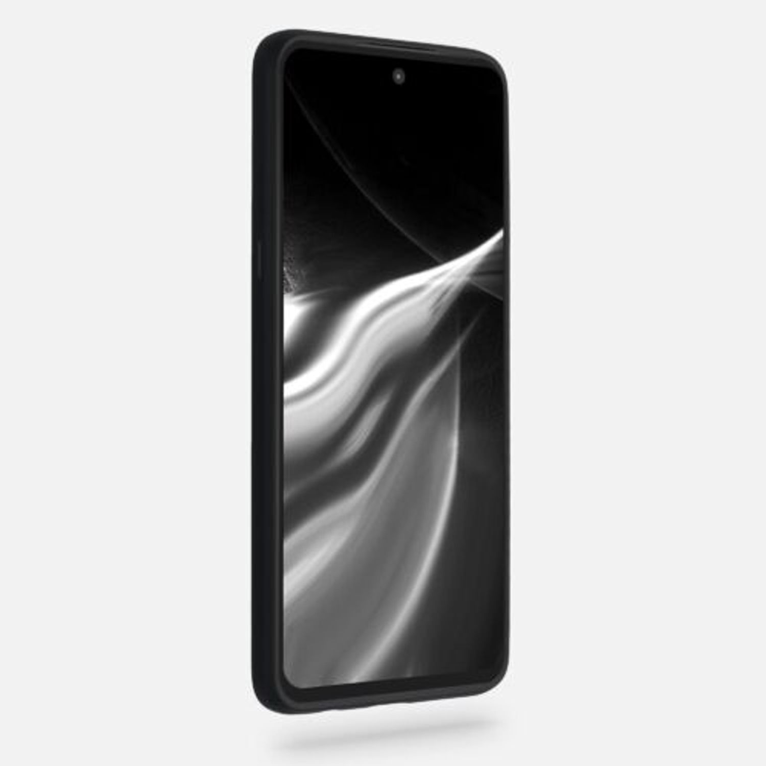 Husa pentru Motorola One 5G Ace, Silicon, Negru, 54619.47 fotografia produsului View 3 L