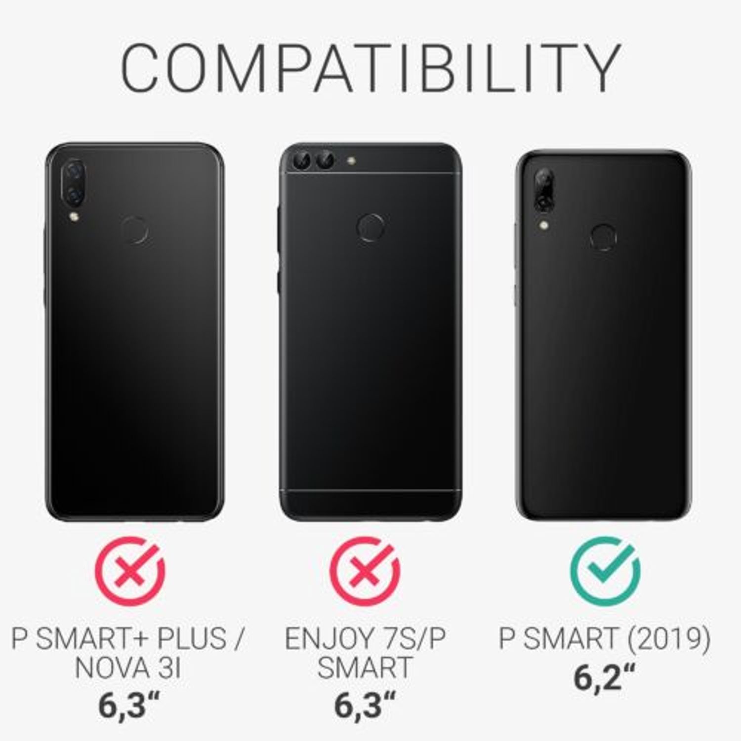 Husa pentru Huawei P Smart (2019), Silicon, Roz, 47824.212 fotografia produsului View 5 L