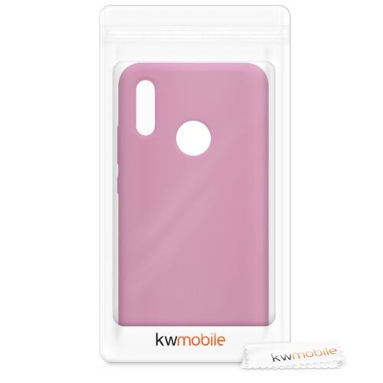 Husa pentru Huawei P Smart (2019), Silicon, Roz, 47824.151 fotografia produsului View 7 L
